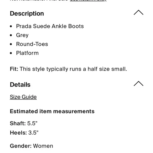 LIKE NEW Prada Suede Ankle Heeled Boots, Size 39